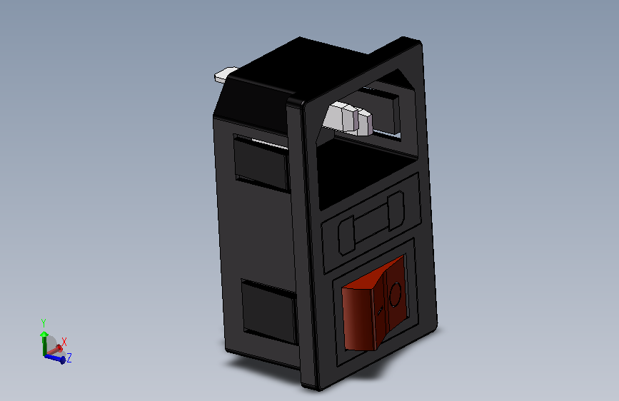 带保险丝插座 KC-14-F3Q