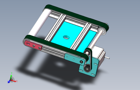 双皮带输送机 (2)