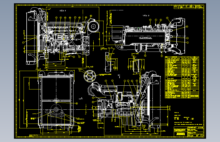 VOLVO-TAD1651发电机