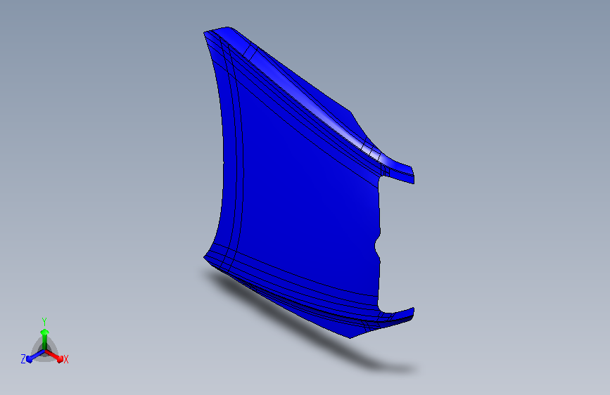 发动机外板逆向造型