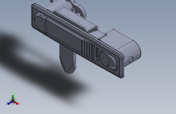 A-818-1 防水按鈕型轉動把手
