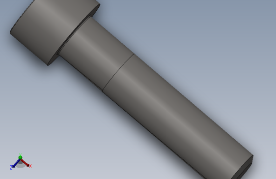 GB／T70．1-2000内六角圆柱头螺钉M8×35