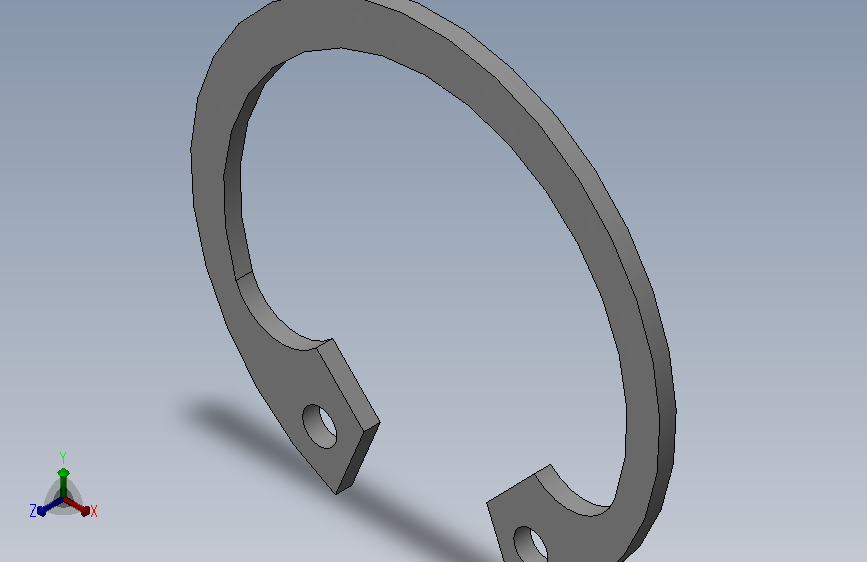 GB893．2-86孔用弹性挡圈B型32