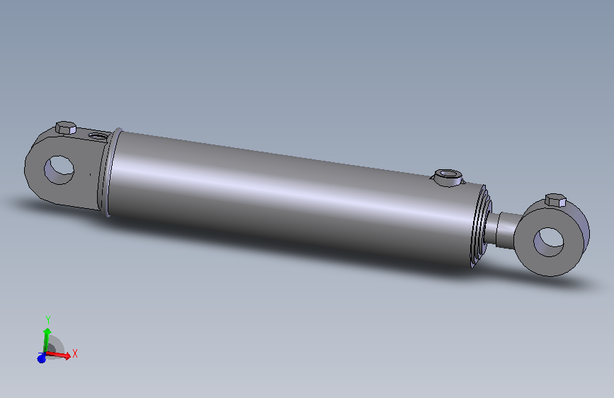 HSGK型液压缸_80-25-500