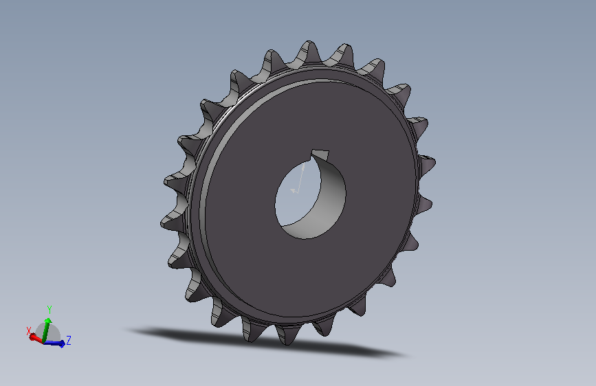 p=12.7 z=22 dr=7.92 链轮