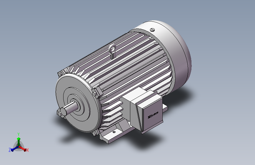 电机Y355m2-6-185kw(IP44)-B3