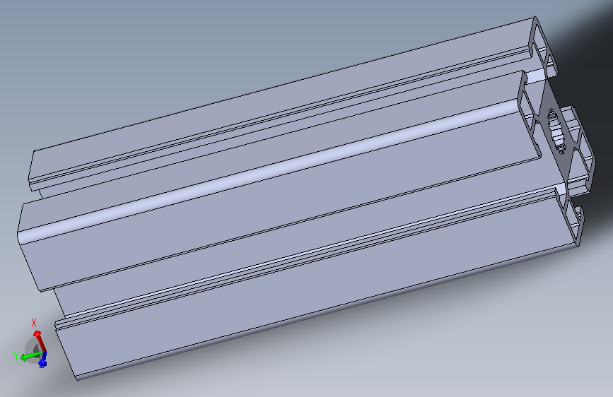 铝型材45x45x135-55-y  