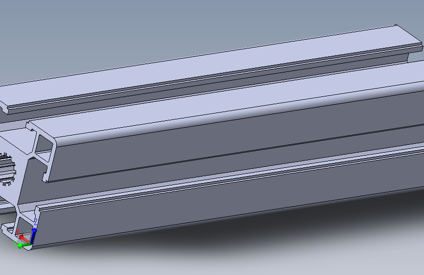 铝型材45x45x200-55-y