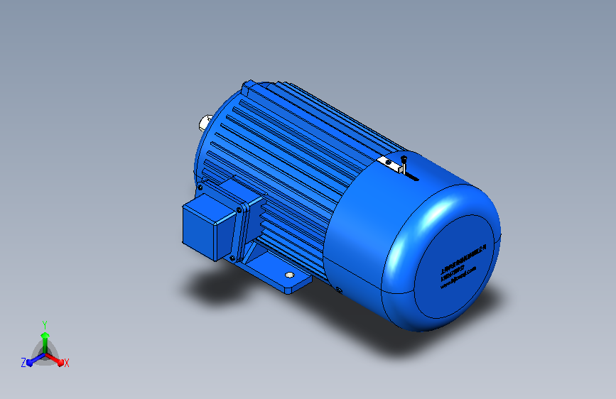 YEJ系列B3型电磁制动三相异步电动机0.55kw
