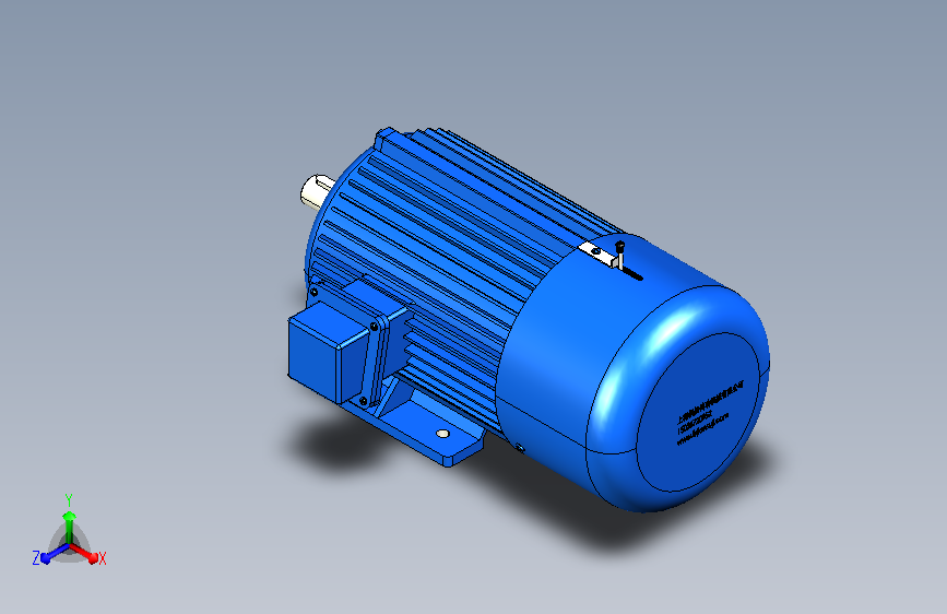 YEJ系列B3型电磁制动三相异步电动机0.75kw