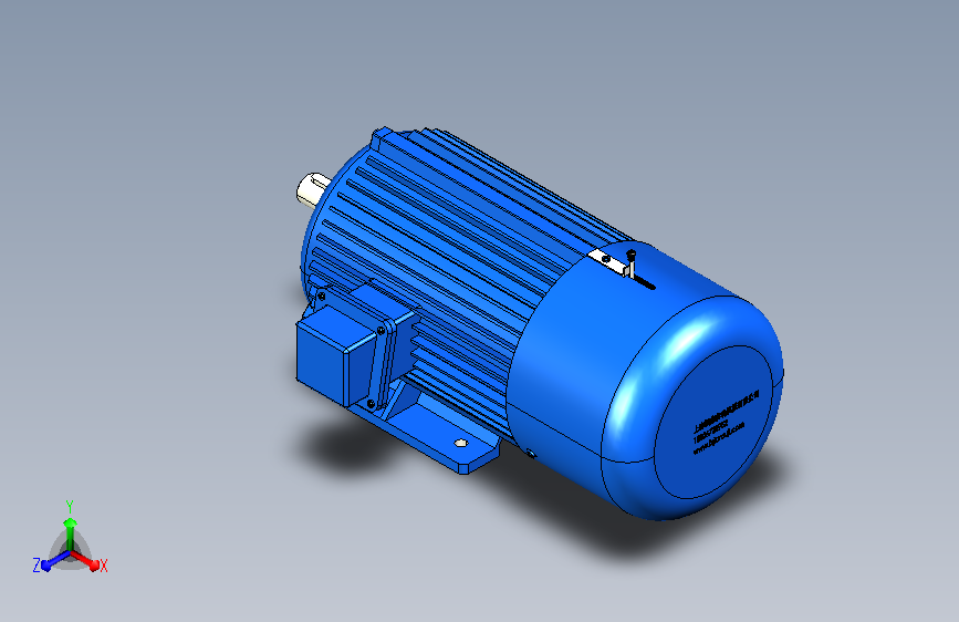 YEJ系列B3型电磁制动三相异步电动机1.1kw