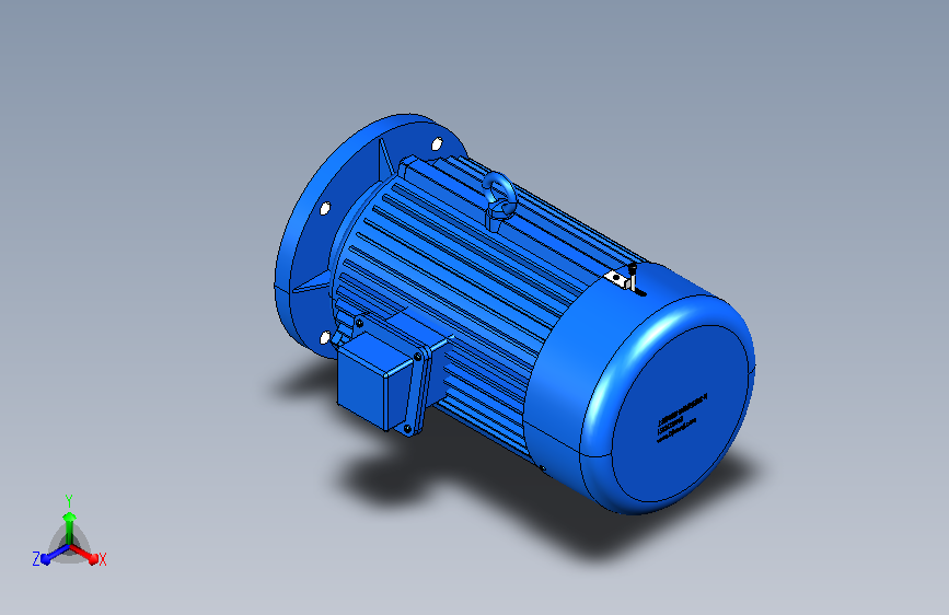 YEJ系列B5型电磁制动三相异步电动机4kw