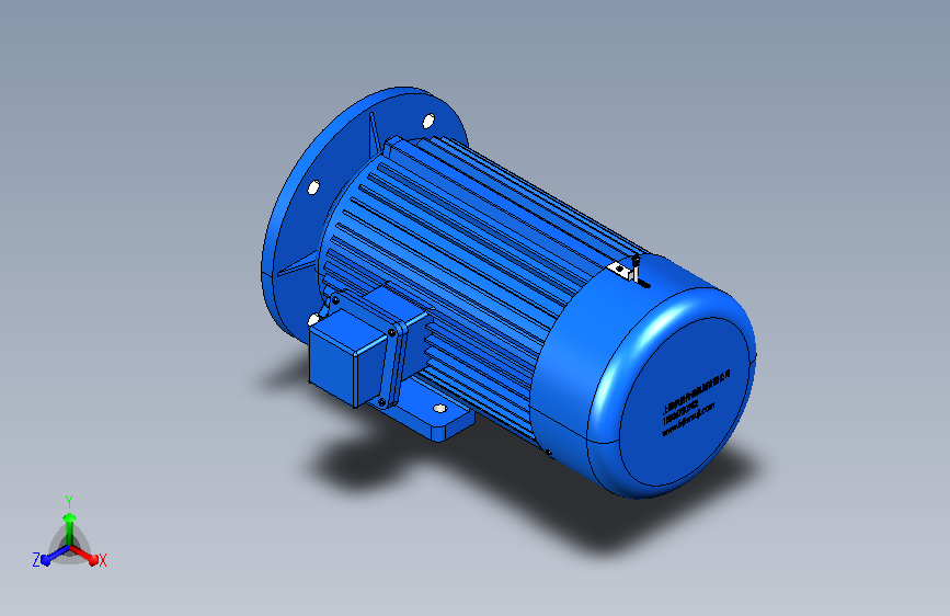 YEJ系列B35型电磁制动三相异步电动机0.75kw