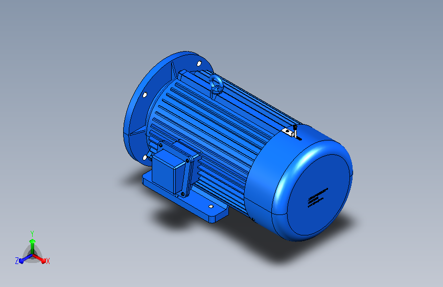YEJ系列B35型电磁制动三相异步电动机4kw
