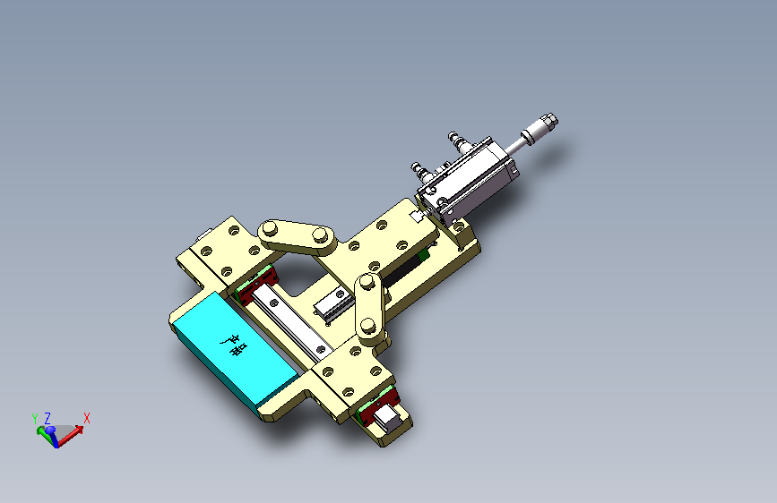 连杆对中机构 1864061==wb15