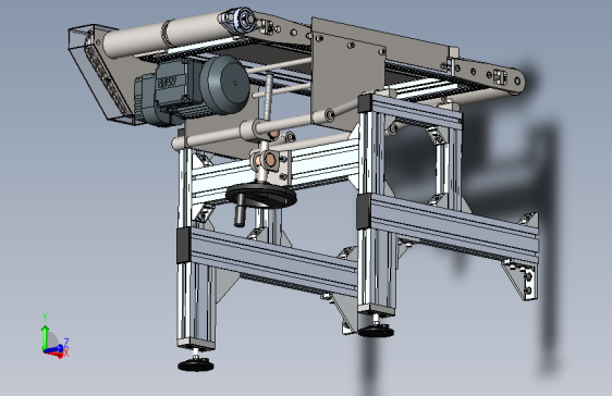 A22-带式输送机核心结构模型