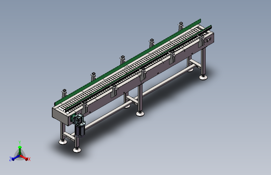 A01-3m双顶链板输送机