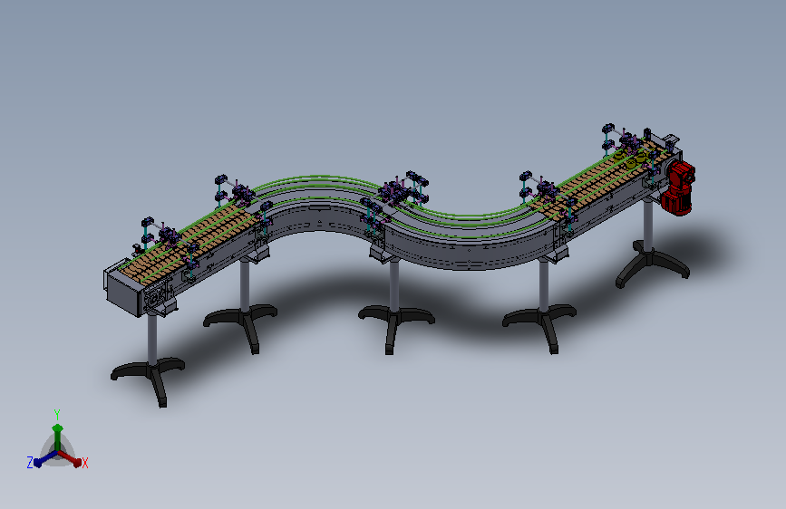 A07-S型链板输送机（输送线）