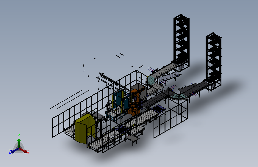A11-包装输送一体生产线