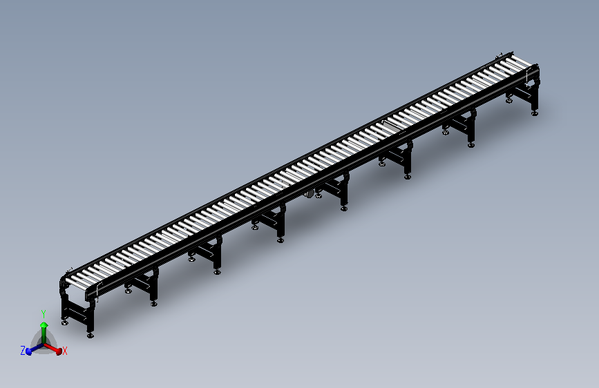 A48-铝型材辊道输送机