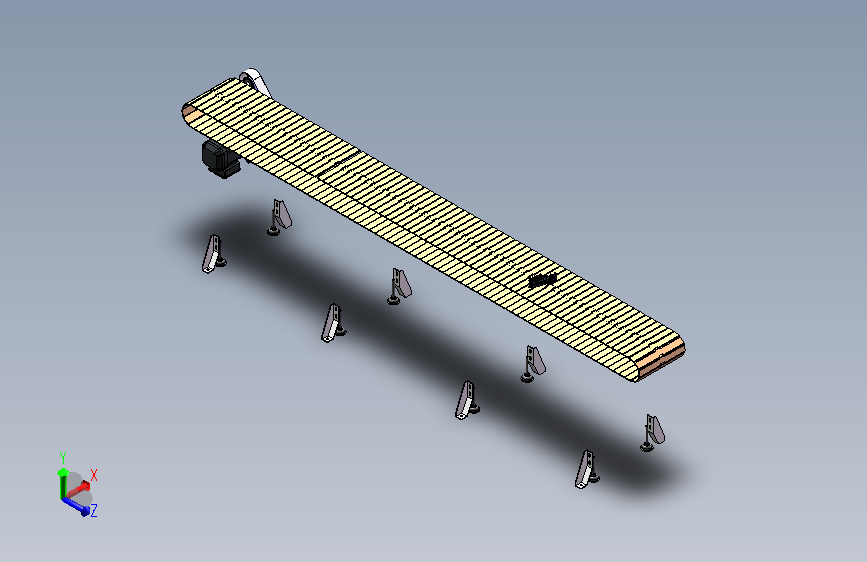 A47-链板输送线3D+工程图