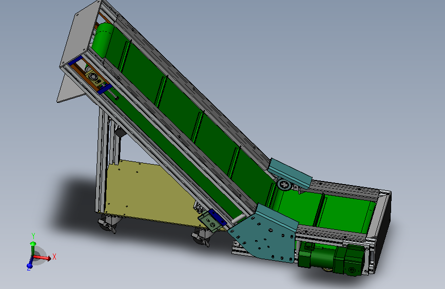 A51-爬坡型皮带输送机