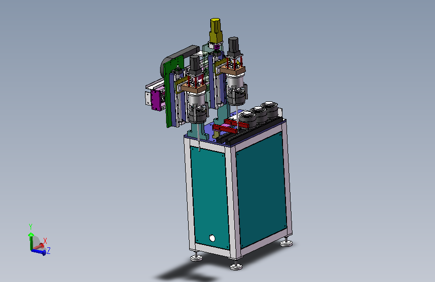 A29-非标链条输送机模组下料机械手