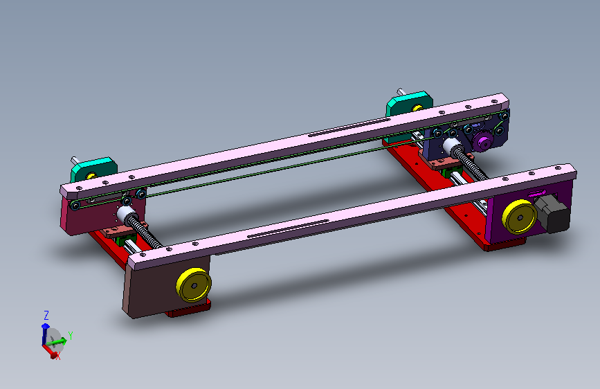 A69-小机构-接驳轨道式输送带