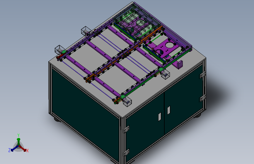 A78-圆皮带输送带回流线输顶升移载机