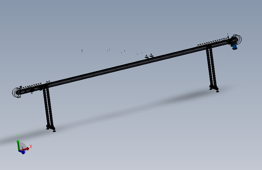 A77-一条德国设备上的输送流水线