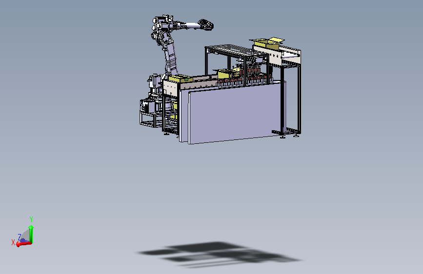 A81-自动拆箱上料输送总装