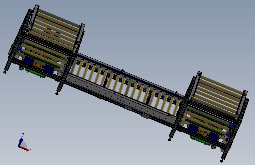 A59-双层90°输送滚筒线