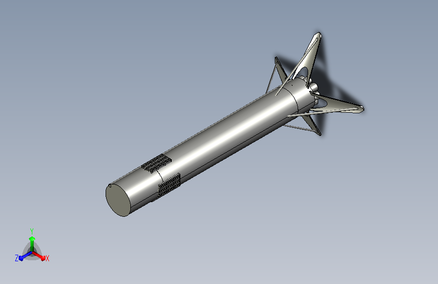 Falcon9首级助推器模型