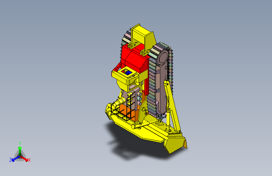 KomatsuD575A-3超大型履带推土机