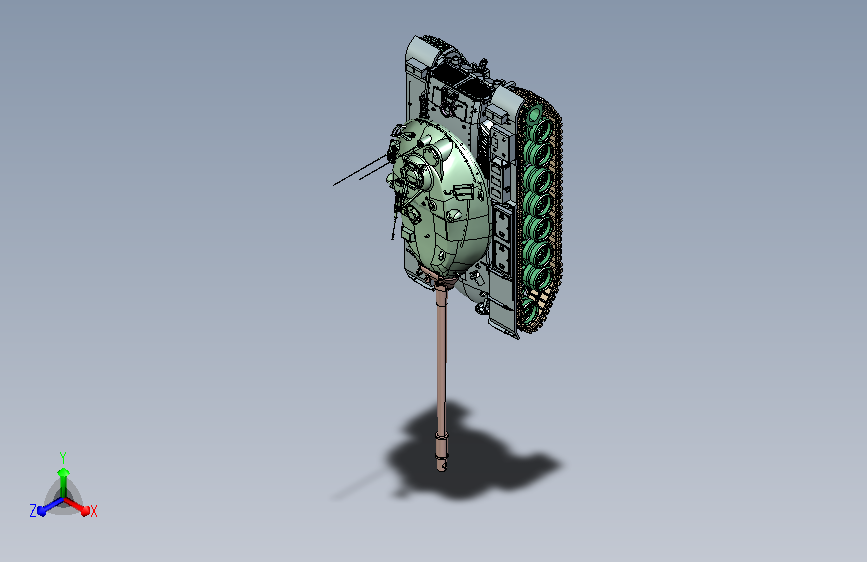 M103重型履带坦克模型