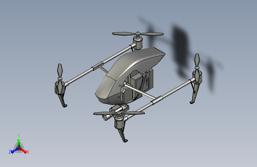 Main主结构总成模型