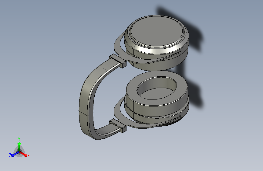 Sony头戴式便携耳机模型