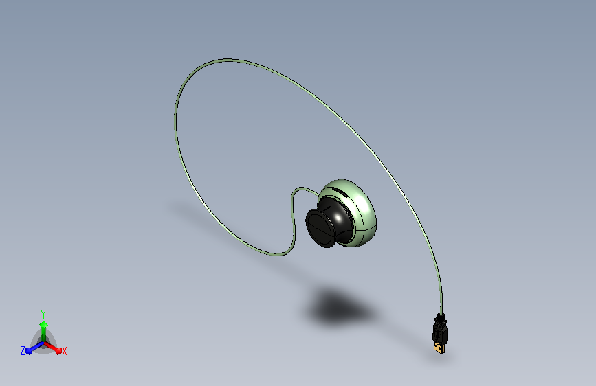 SpaceNavigator三维建模鼠标三维导航控制器模型