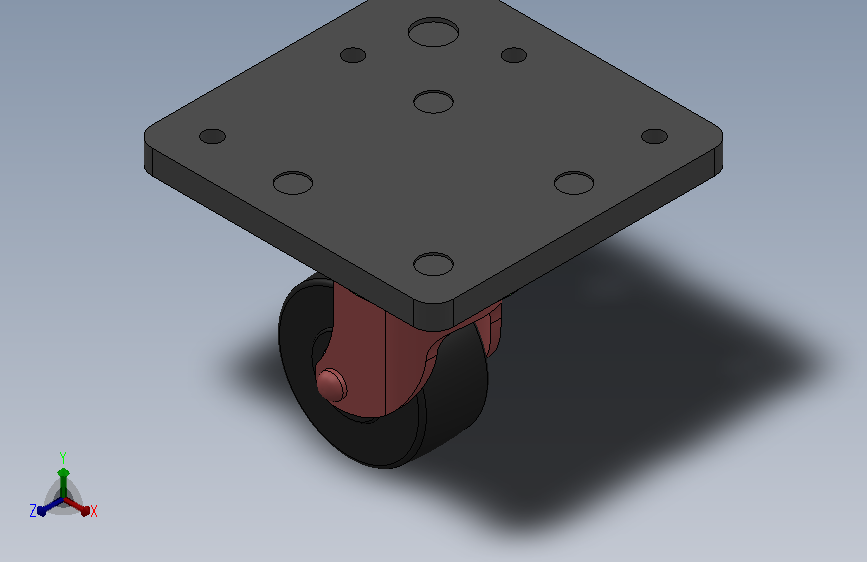 脚轮支脚CAZL75_RA