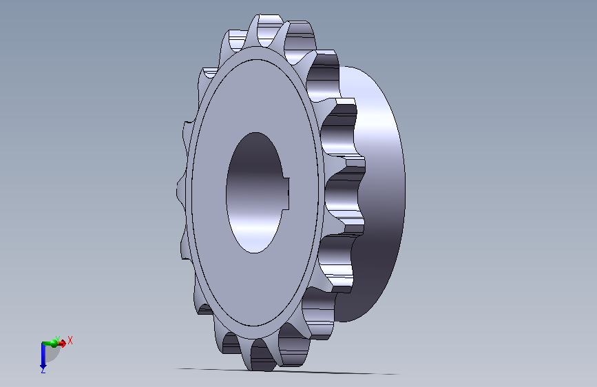 倍速链电机驱动轮二