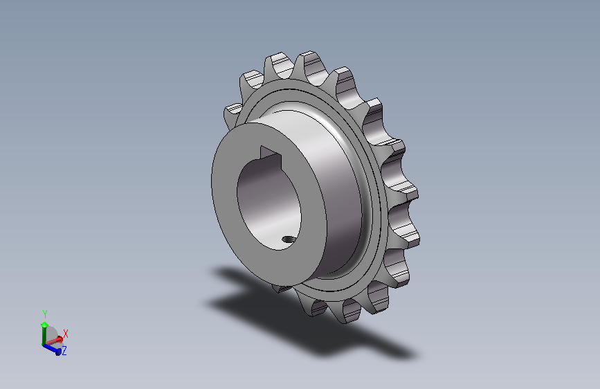 并行工位从动链轮