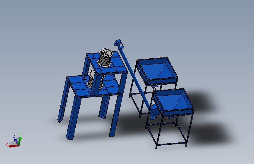 A0006805-自动混合树脂机（双仓 – 双锅）(混合机)搅拌机