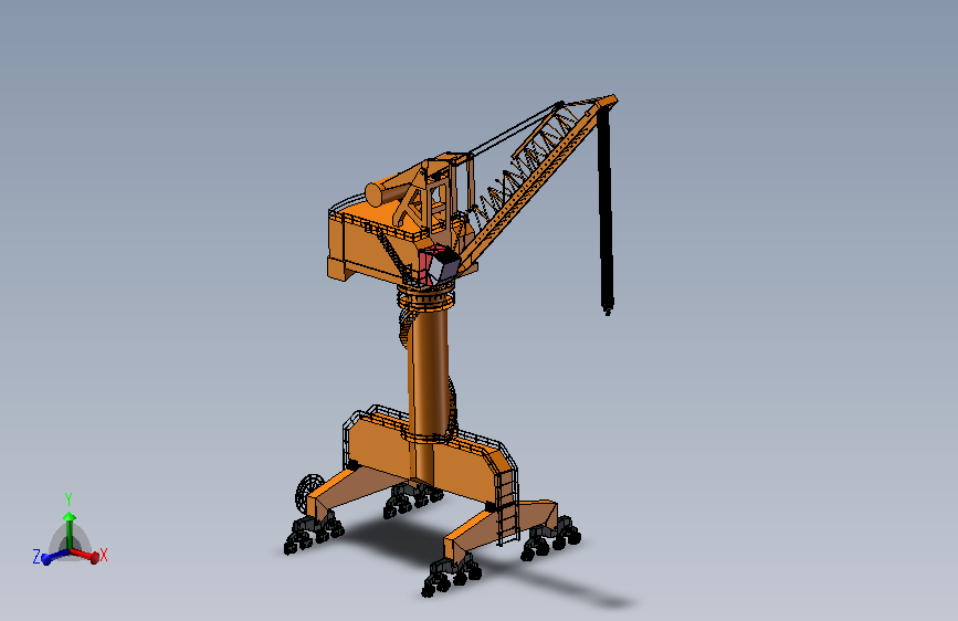 塔式移动起重机