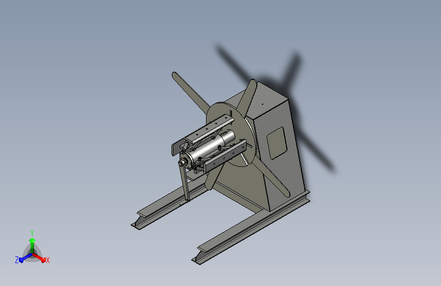人工手摇式钢卷放料架=1817646=50