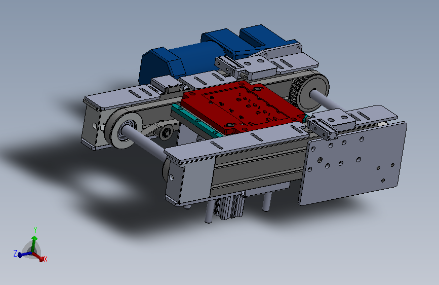 输送线夹具180°旋转结构