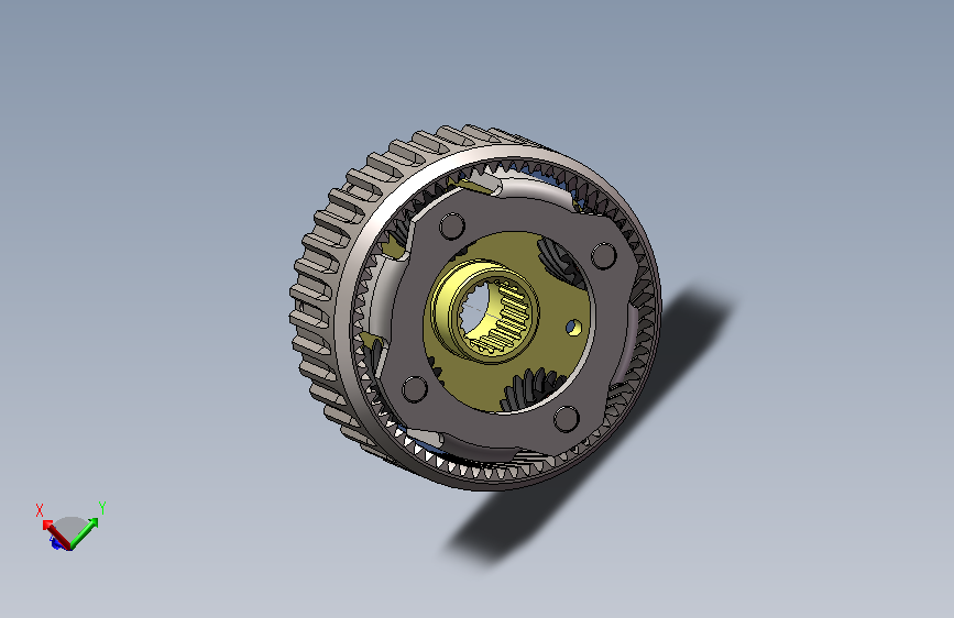 前行星齿轮组=1024222=150