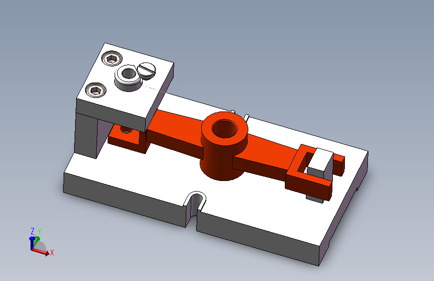 杠杆钻M12孔夹具设计
