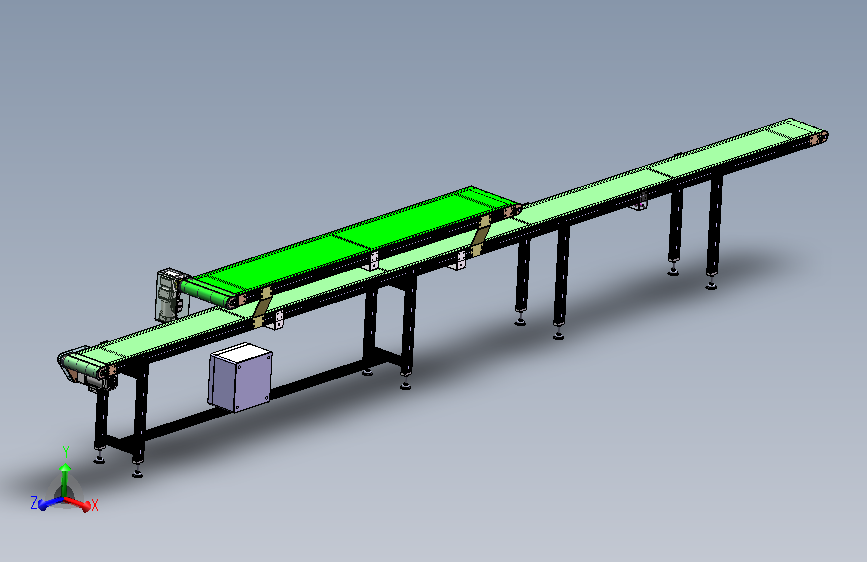双层输送皮带机