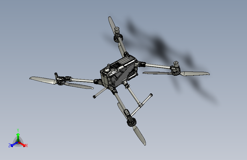 DJI400无人机模型