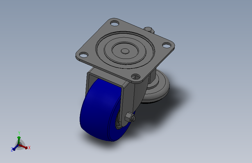 CLAN75脚轮福马轮